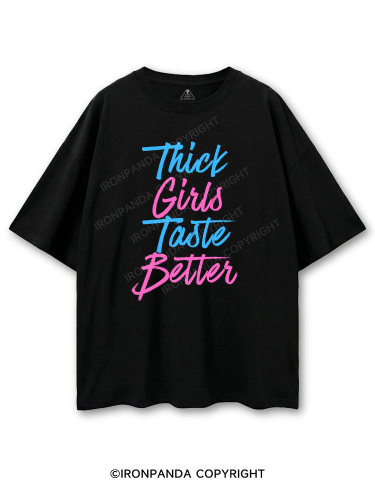 THICK GIRLS TASTE BETTER COTTON PUMP COVER