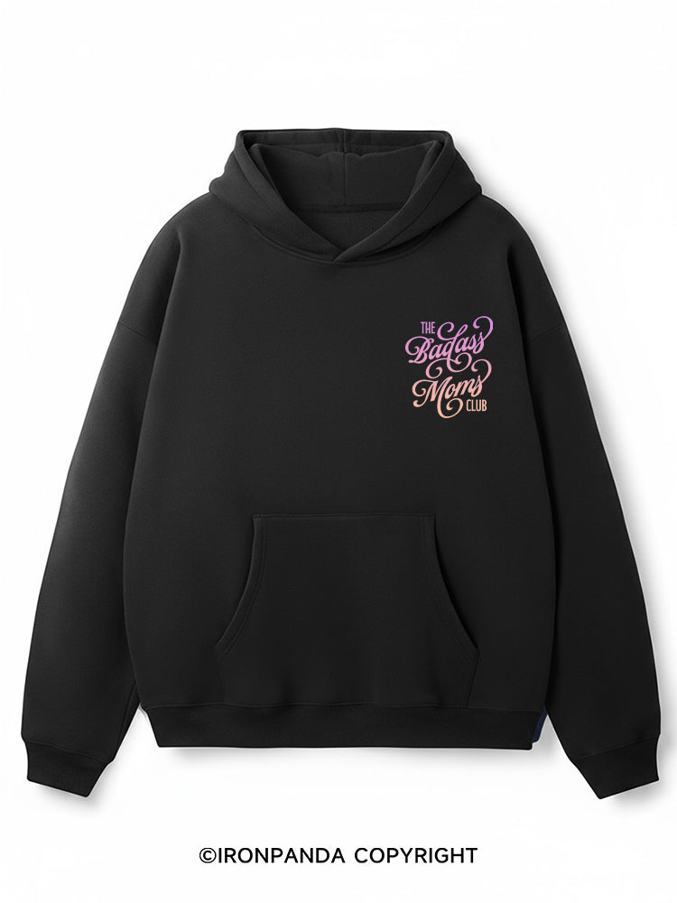 THE BADASS MOMS CLUB Premium Fleece Gym Hoodie