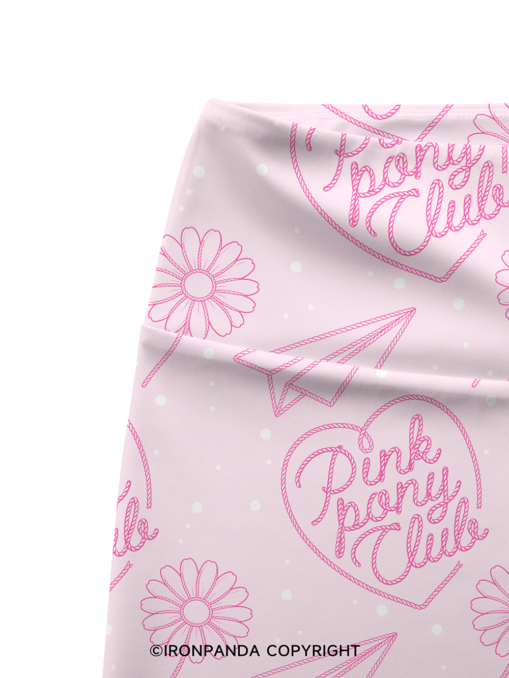 PINK PONY CLUB Printed Yoga Cycling Shorts