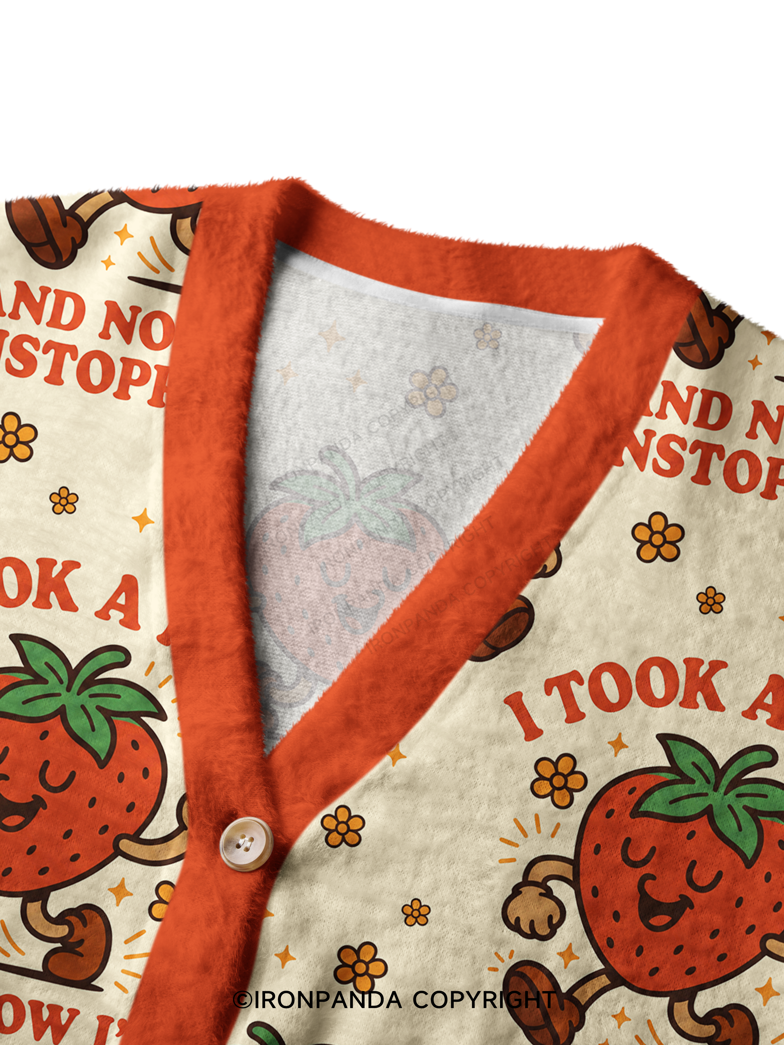I TOOK A NAP AND NOW I'M UNSTOPPABLE Crop Ugly Cardigan Sweater