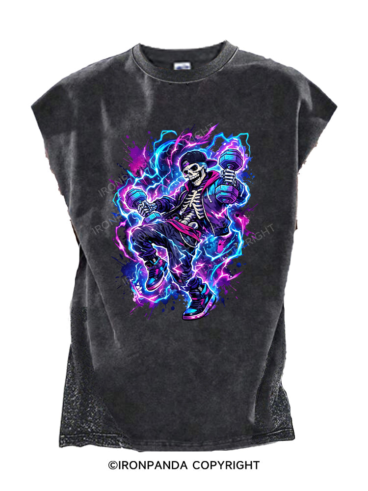 Weightlifting Skull Cut Off Tank