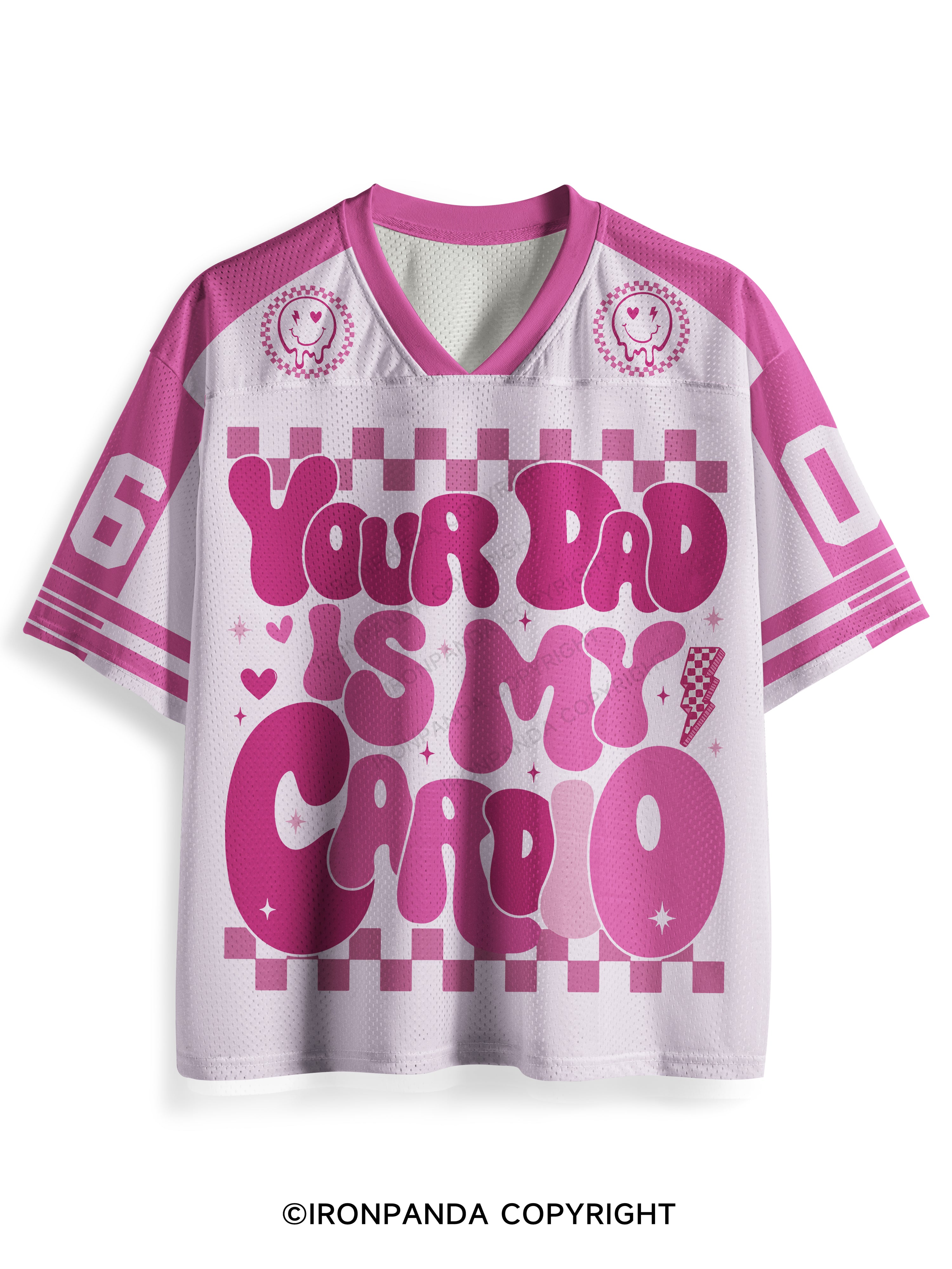 Your Dad Is My Cardio Mesh Jersey