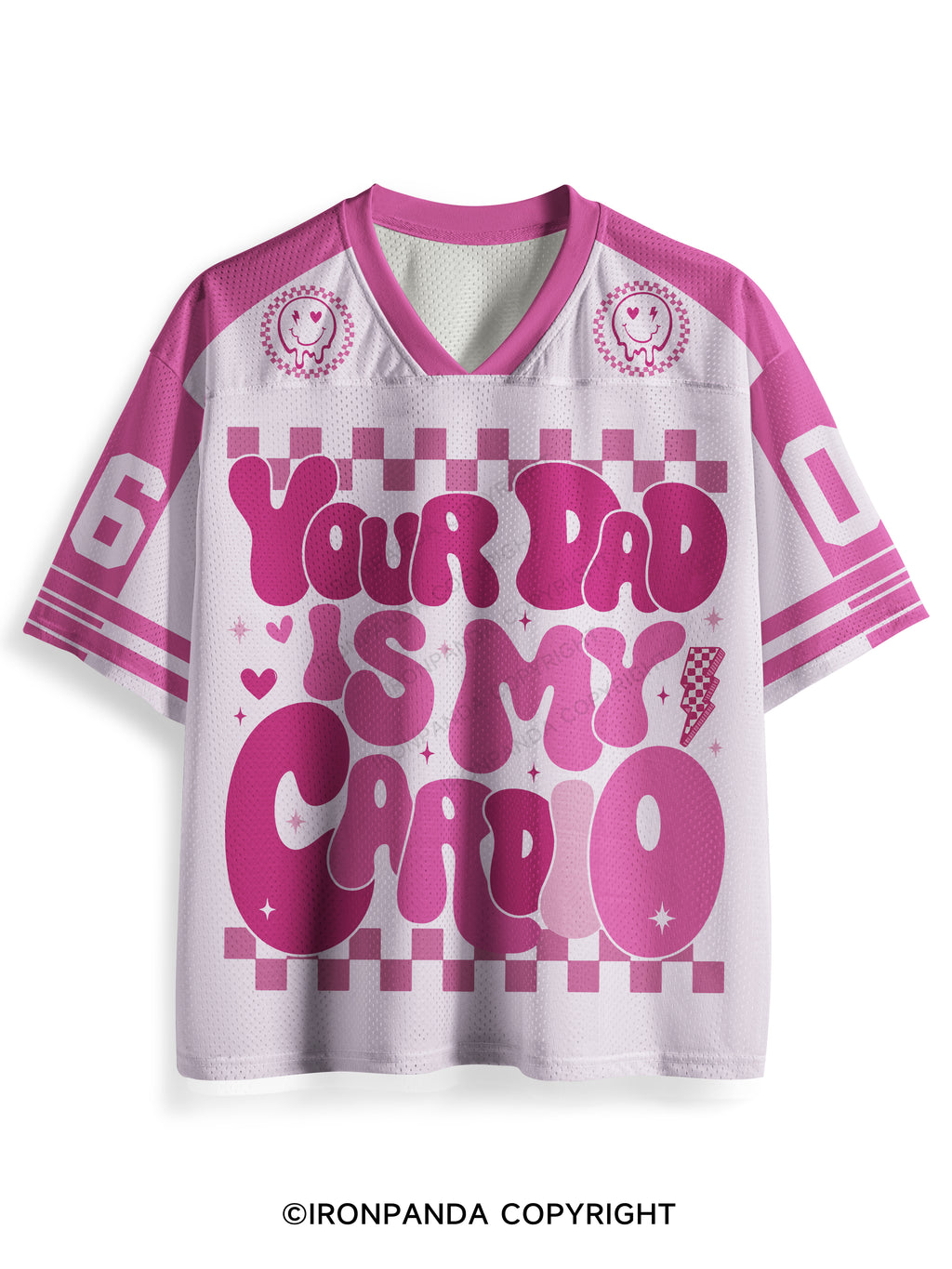 Your Dad Is My Cardio Mesh Jersey