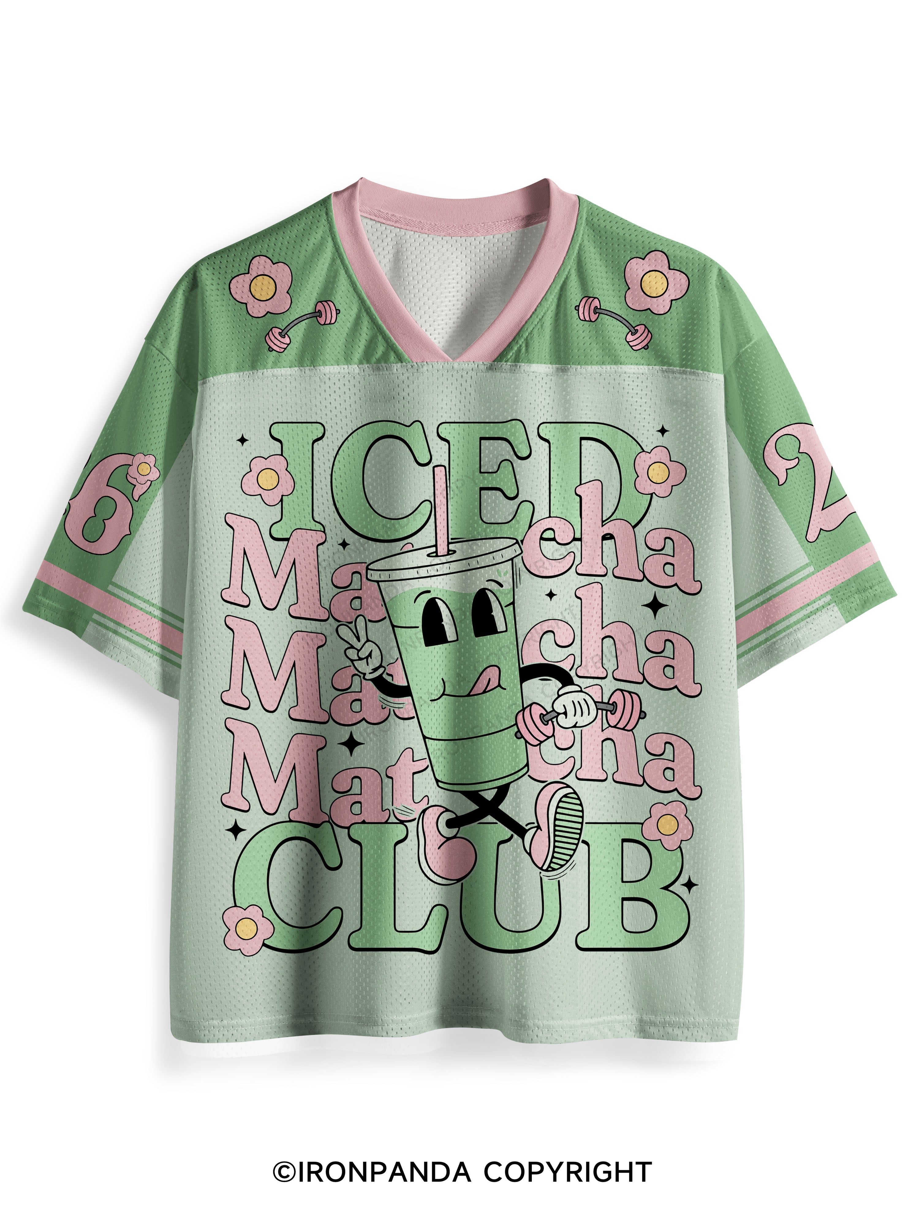 Iced Matcha Club Mesh Jersey