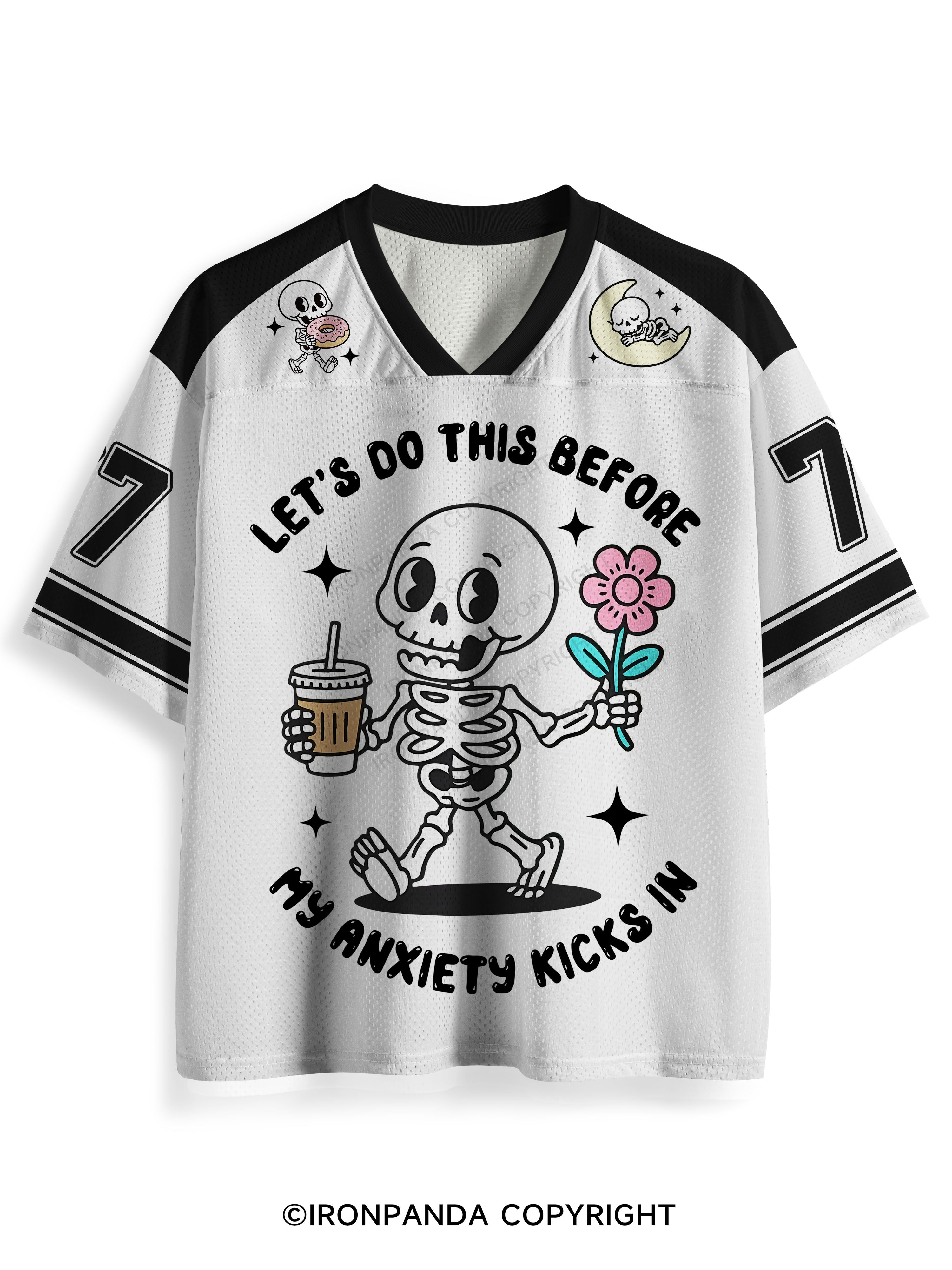 LET'S DO THIS BEFORE MY ANXIETY KICKS IN GYM Mesh Jersey