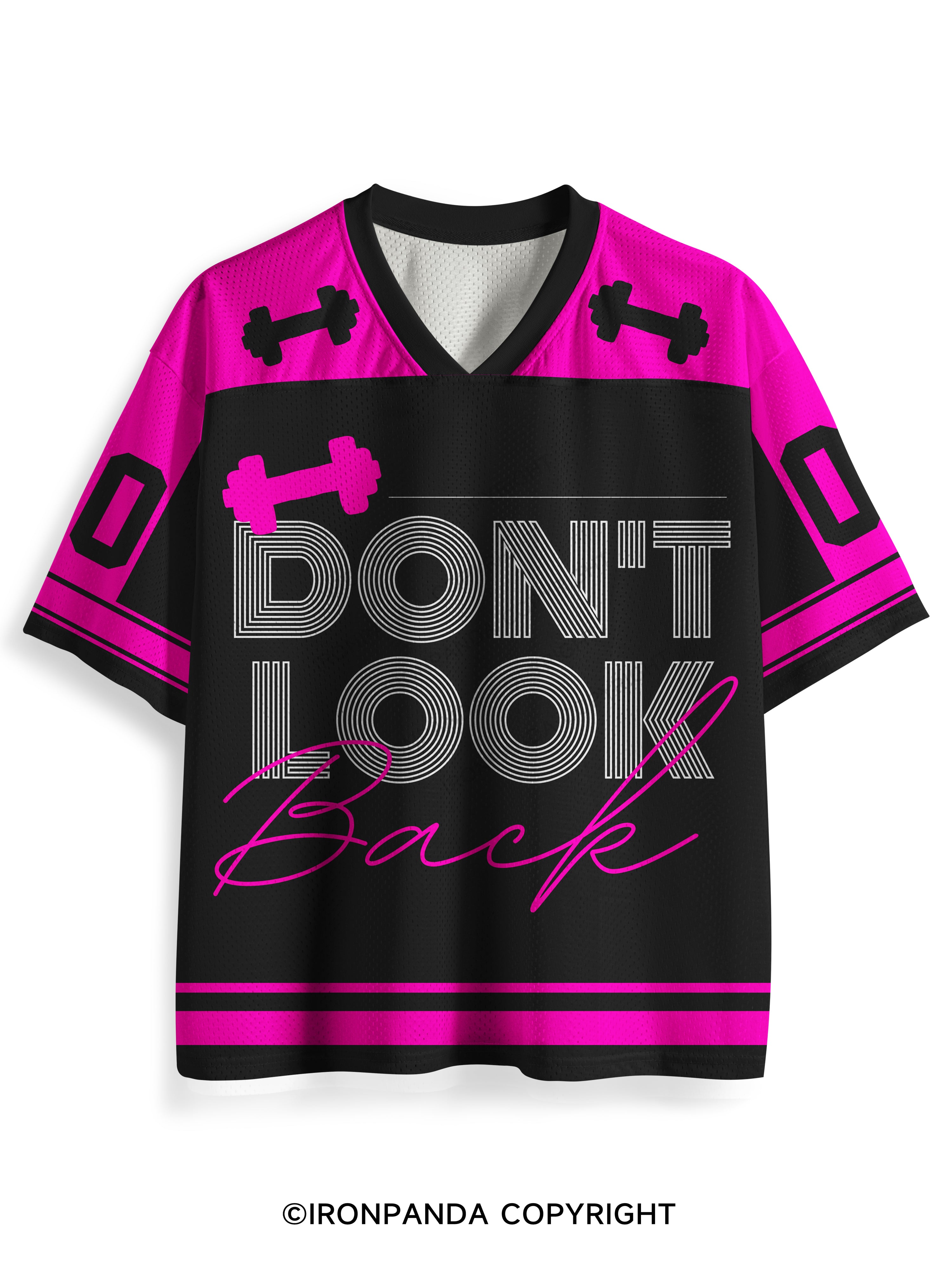 DON'T LOOK BACK Mesh Jersey