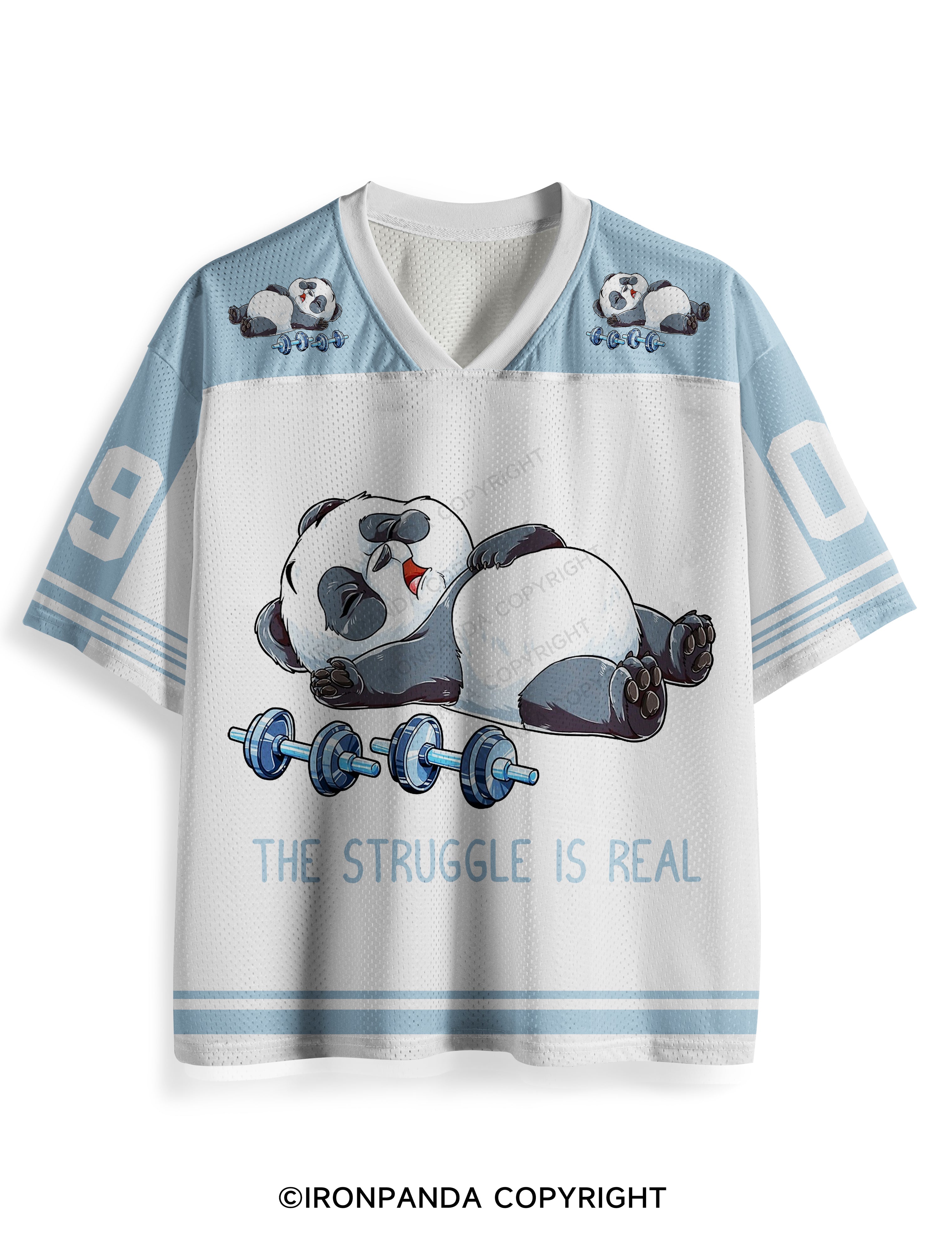 THE STRUGGLE IS REAL Mesh Jersey
