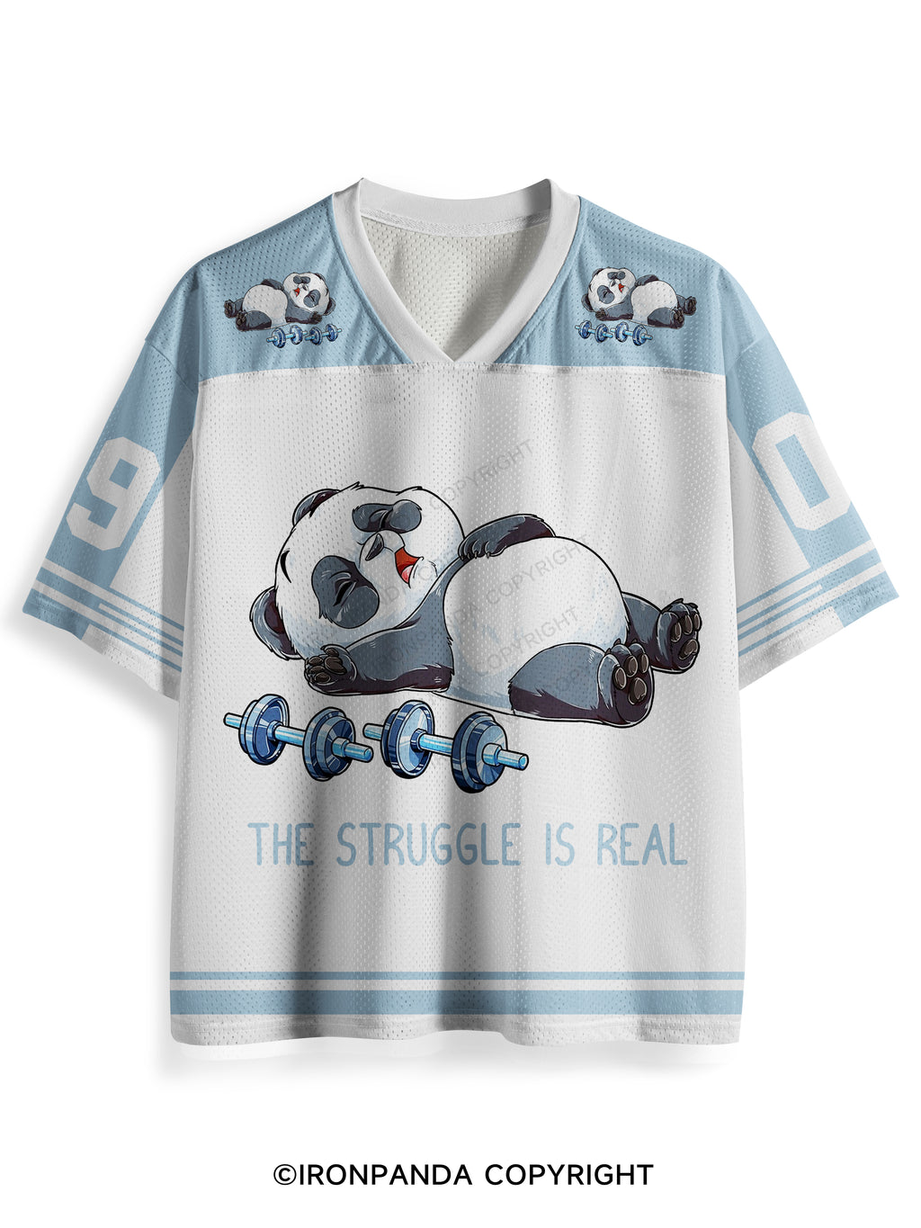THE STRUGGLE IS REAL Mesh Jersey