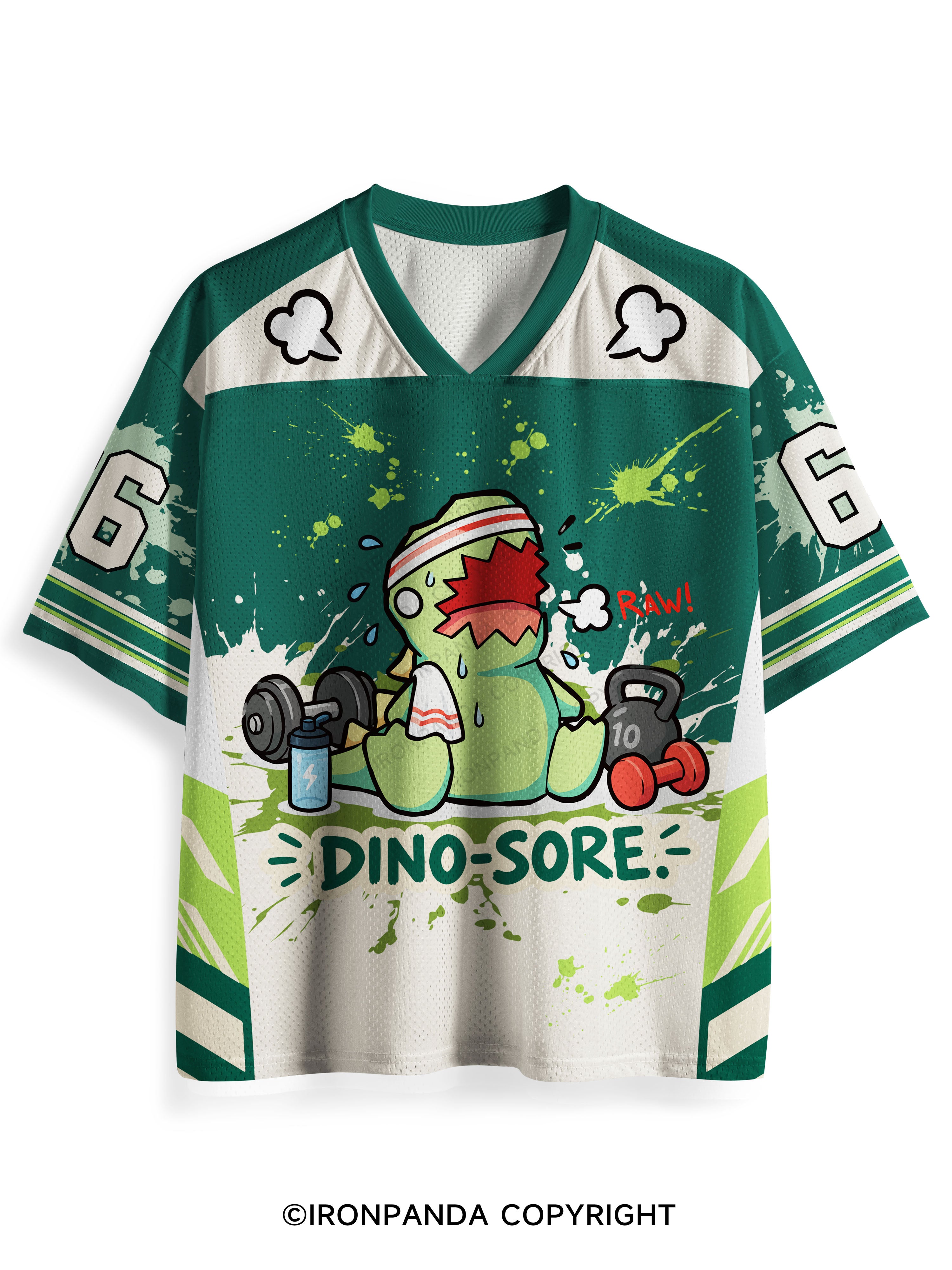 RAW! DINO-SORE Mesh Jersey
