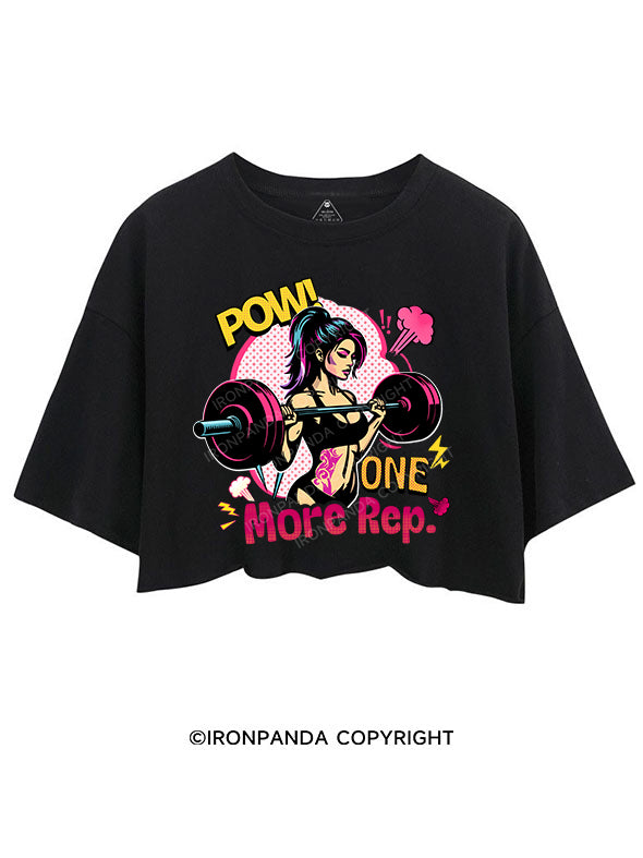 ONE MORE REP CROP TOPS