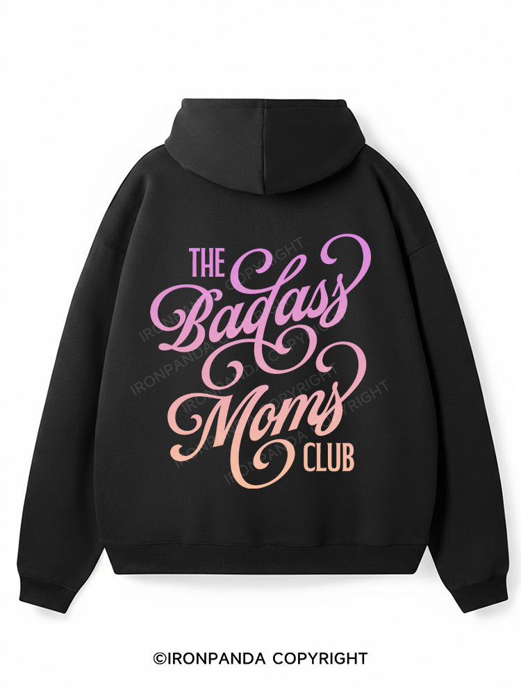 THE BADASS MOMS CLUB Premium Fleece Gym Hoodie