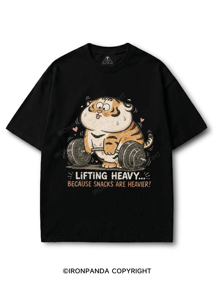 Lifting Heavy... Because Snacks Are Heavier! COTTON PUMP COVER