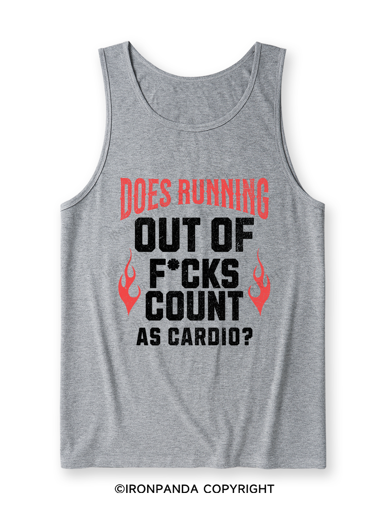 does running out f*ck count as cardio Tired Ultra Soft Heather Tank