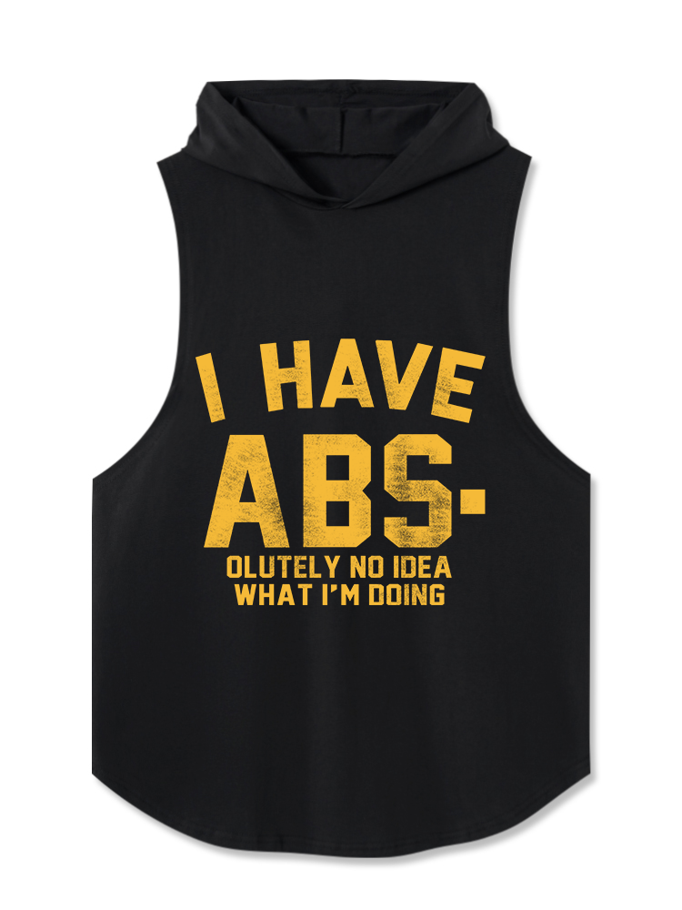 I HAVE ABS Hooded Tank
