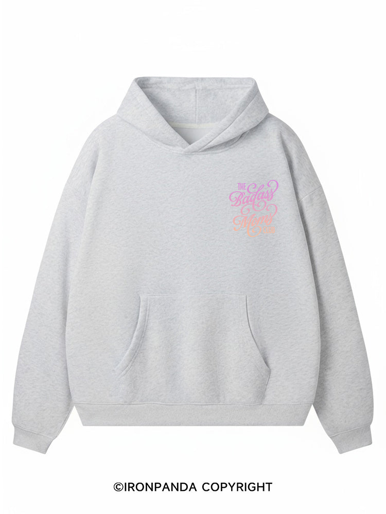 THE BADASS MOMS CLUB Premium Fleece Gym Hoodie