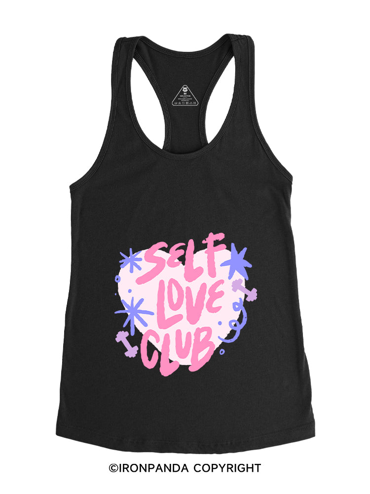 SELF LOVE GYM CLUB Gym Racerback Tank