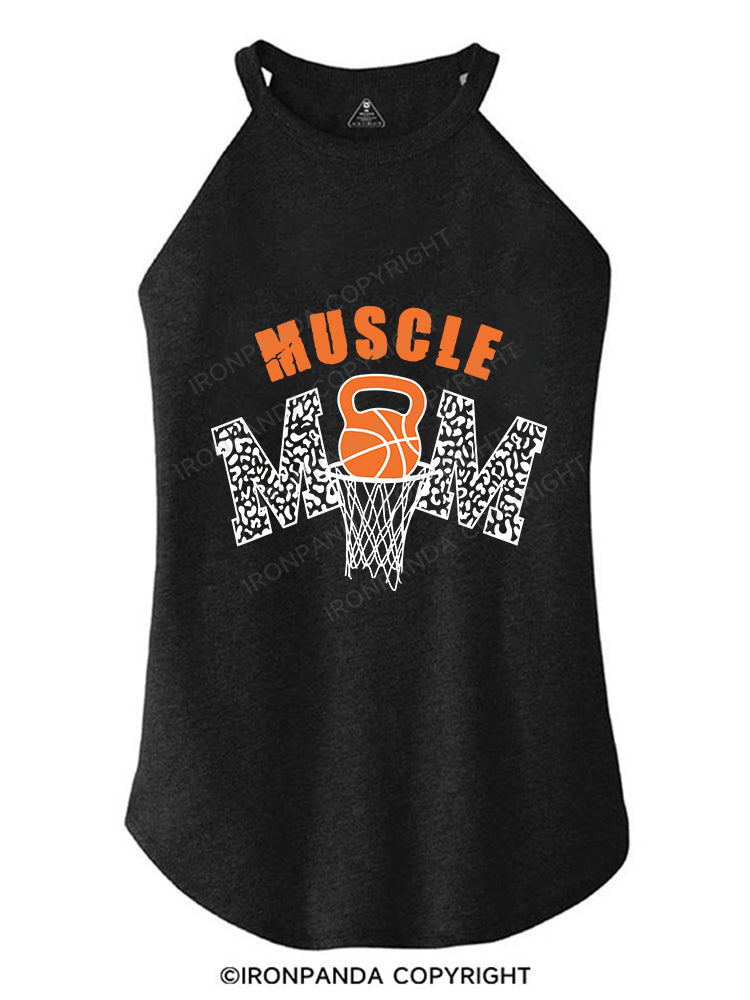 Muscle Mom ROCKER COTTON TANK