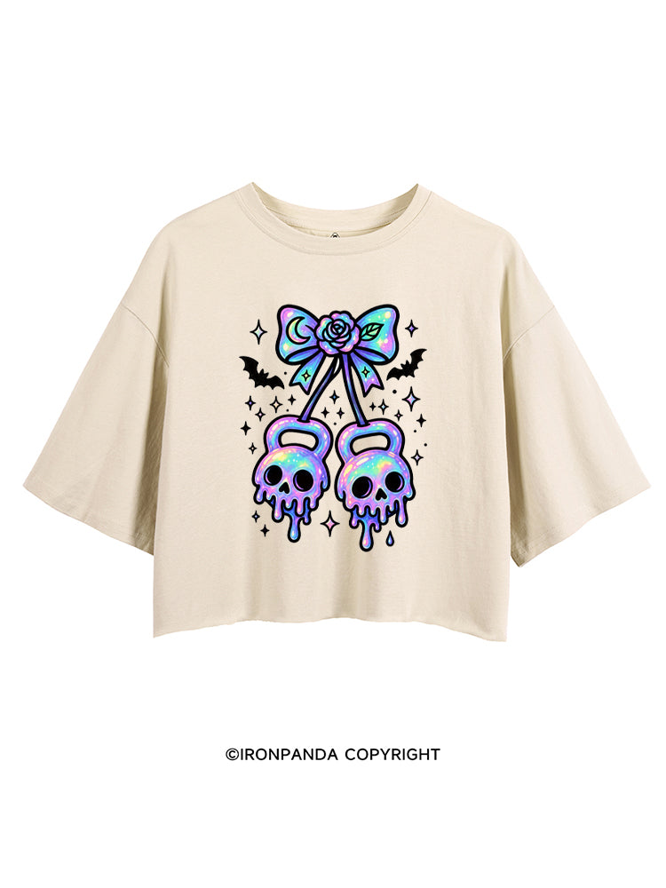 GHOST DRIP KETTLEBELLS CROP TOPS