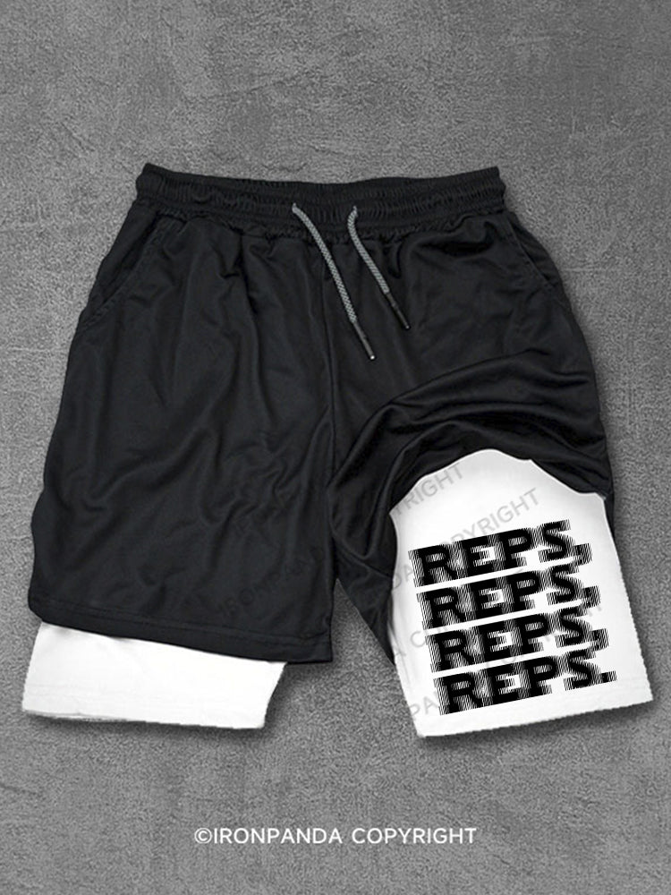 REPS, REPS, REPS. Performance Training Shorts