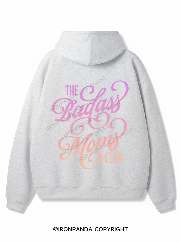 THE BADASS MOMS CLUB Premium Fleece Gym Hoodie