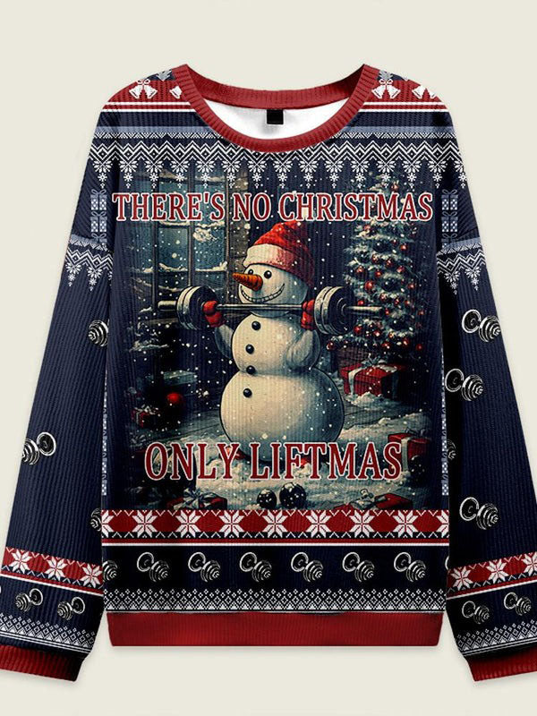 IRONPANDA Only Liftmas Fitness theme Ugly Sweater