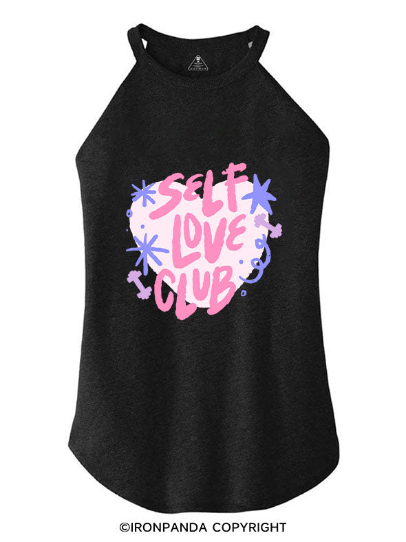 SELF LOVE GYM CLUB ROCKER COTTON TANK