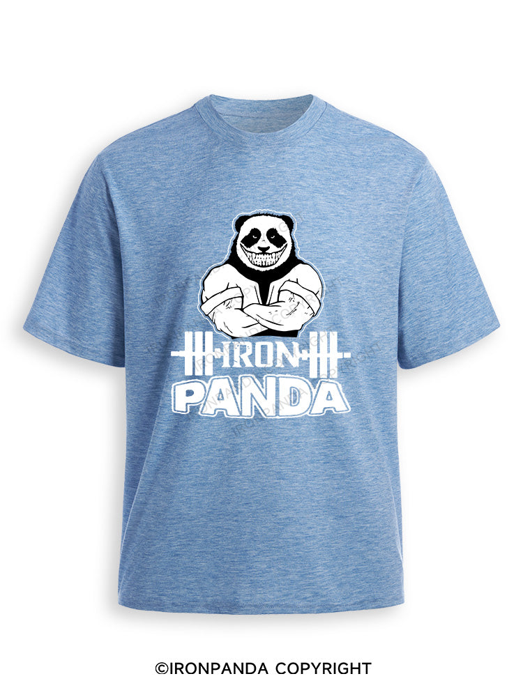 ironpanda brand Ultra Soft Heather T-Shirt