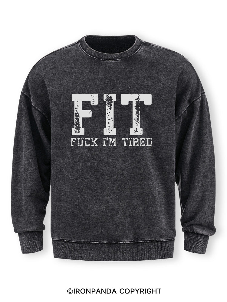 FIT Washed Sweatshirt