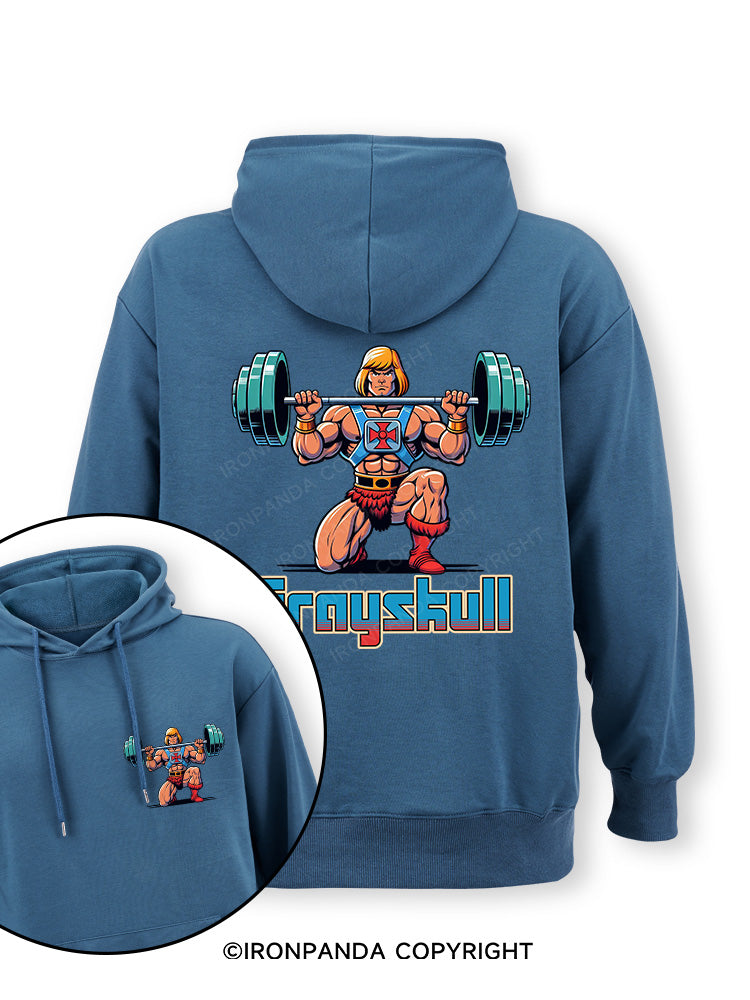 grayskull he man weightliting Double-Sided Printed Classic Gym Hoodie