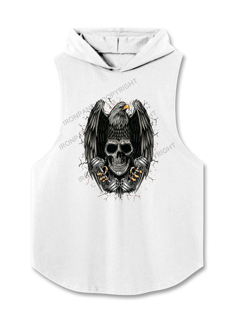 Eagle Skeleton Hooded Tank