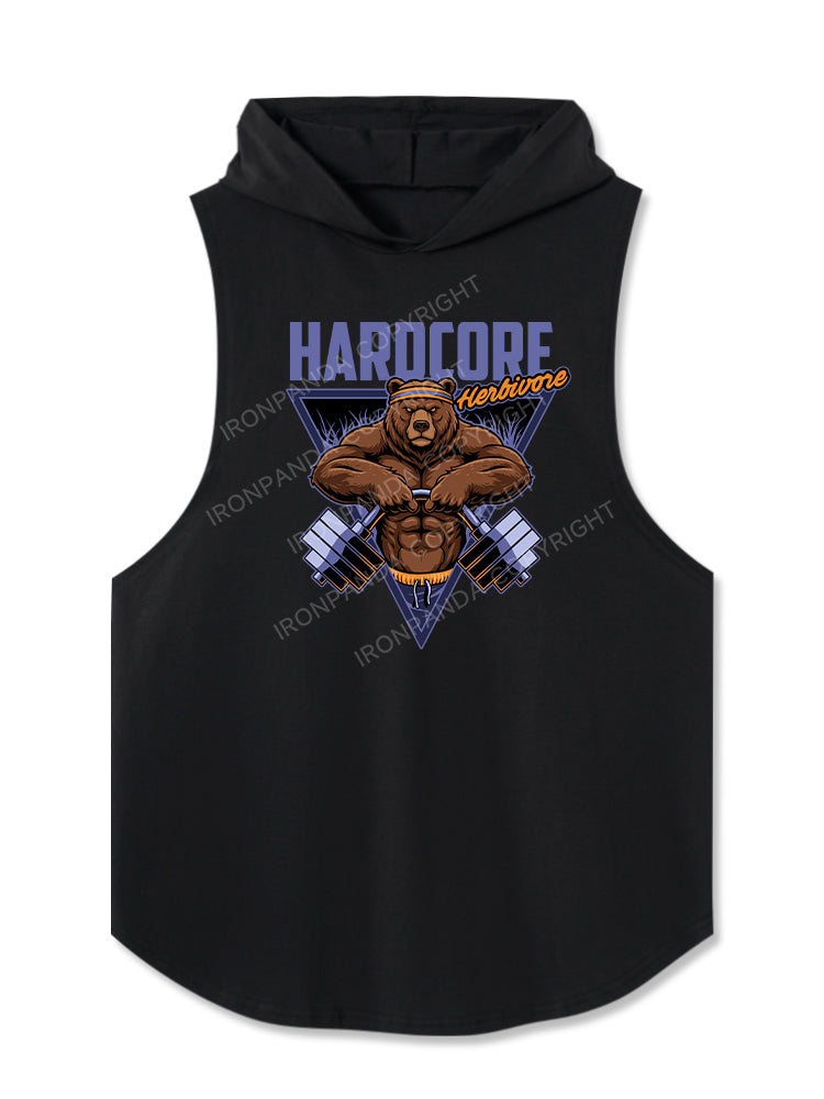 HARDCORE HERBIVORE Hooded Tank
