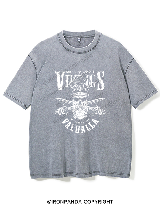 Vikings Valhalla Washed Gym Shirt