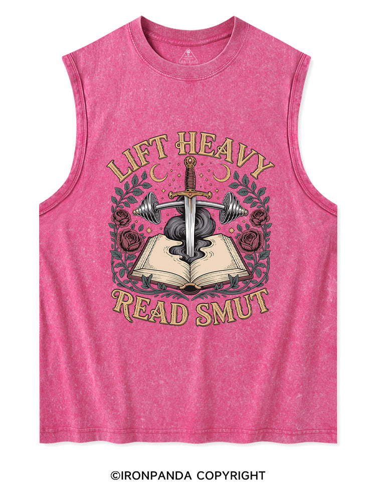 Lift Heavy Read Smut Gym Romance Reader Washed Tank