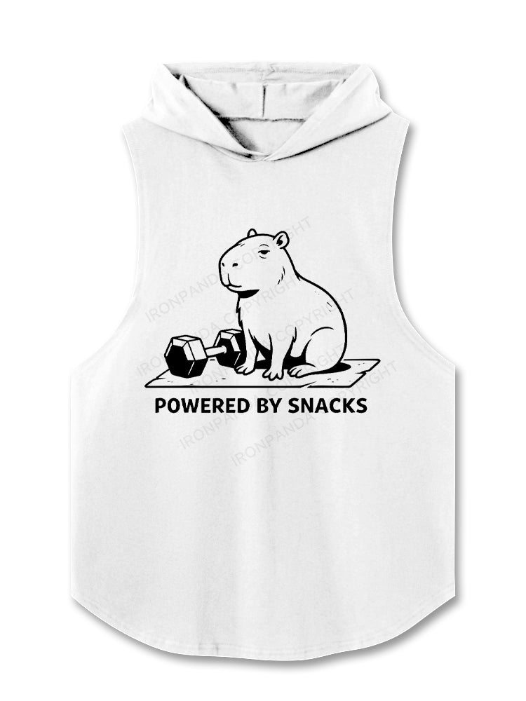 Powered By Snacks Capybara Hooded Tank