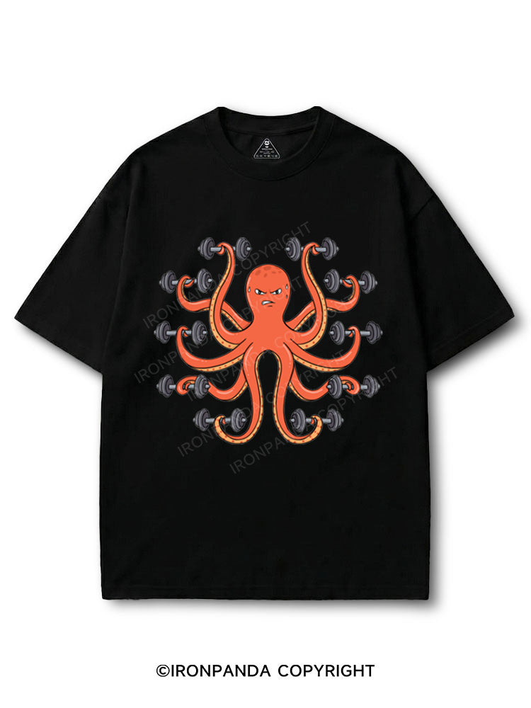 Gym funny Octopus COTTON PUMP COVER