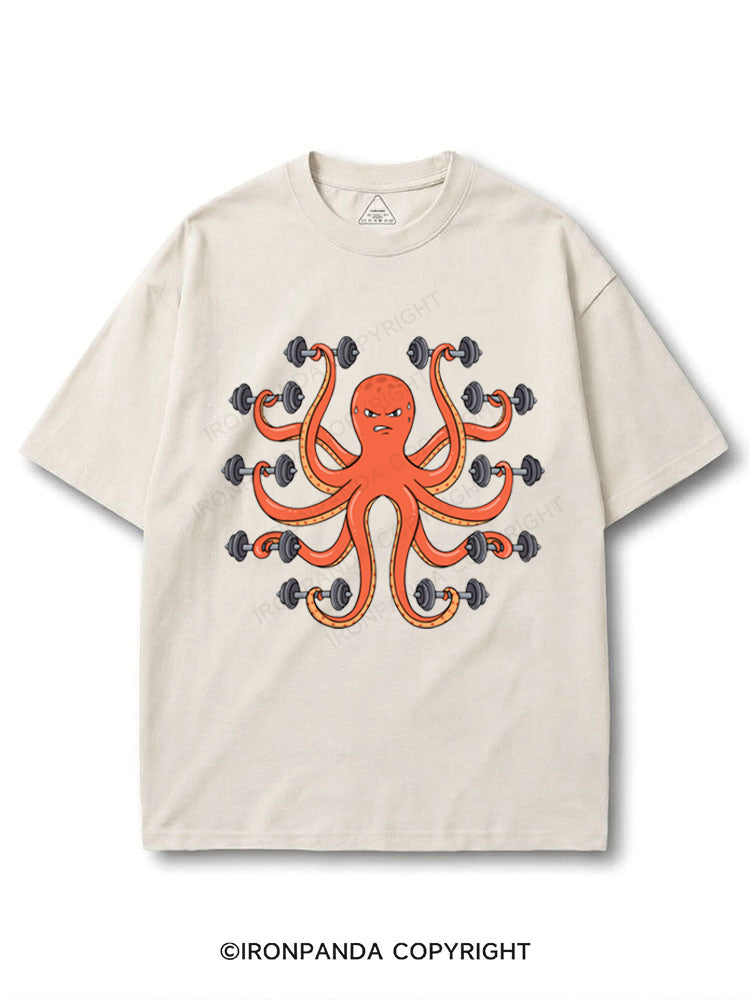 Gym funny Octopus COTTON PUMP COVER