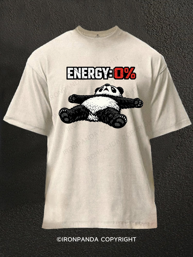 Energy 0% Washed Gym Shirt