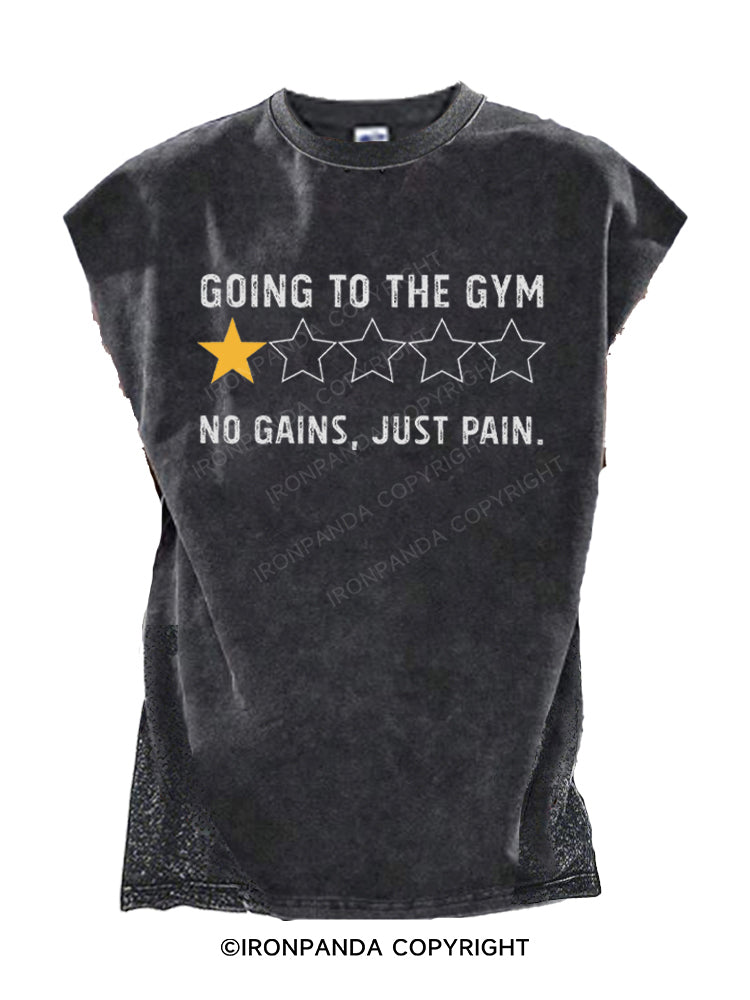 No Gains Just Pain Cut Off Tank