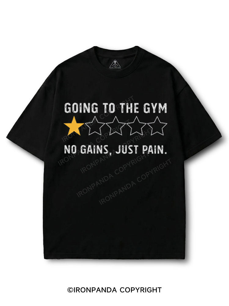 No Gains Just Pain COTTON PUMP COVER