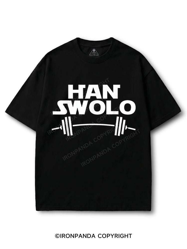 Han Swolo Gym Weightlifting COTTON PUMP COVER