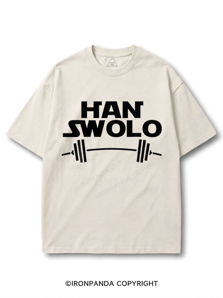 Han Swolo Gym Weightlifting COTTON PUMP COVER