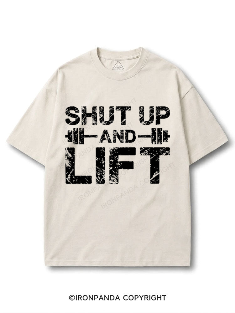 Shut Up And Lift COTTON PUMP COVER