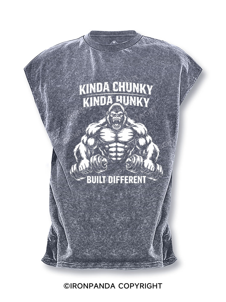 Kinda Chunky Kinda Hunky Built Different Cut Off Tank