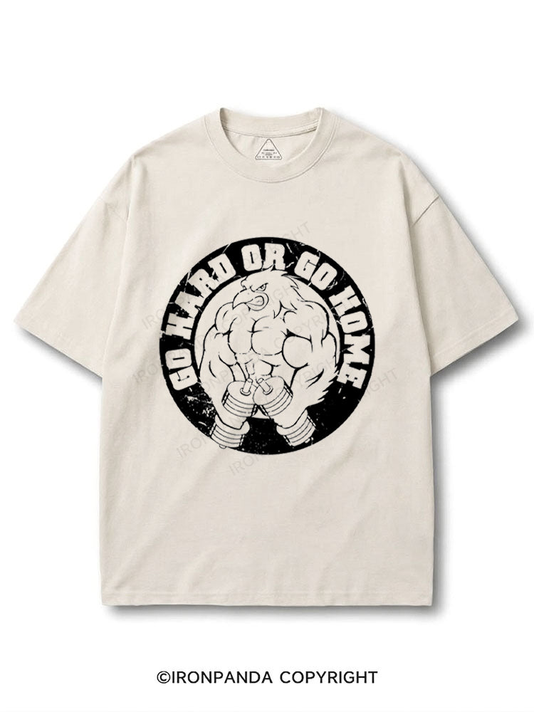 Go Hard or Go Home Funny COTTON PUMP COVER