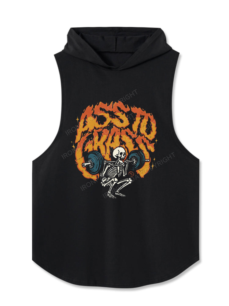 Ass to Grass Skeleton Hooded Tank