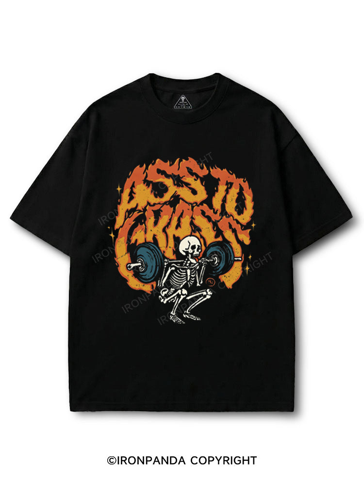 Ass to Grass Skeleton COTTON PUMP COVER