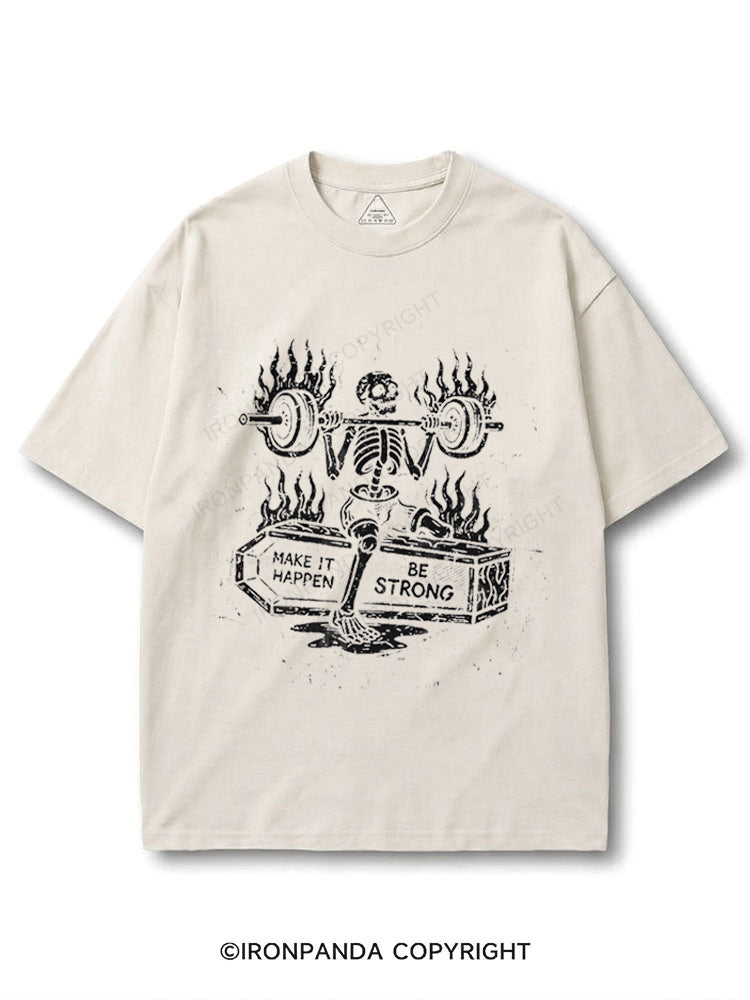 Make It Happen Skeleton COTTON PUMP COVER
