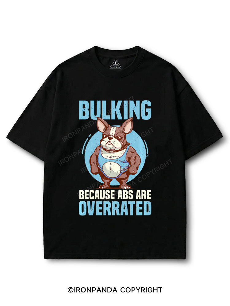 Bulking Because Abs Are Overrated COTTON PUMP COVER