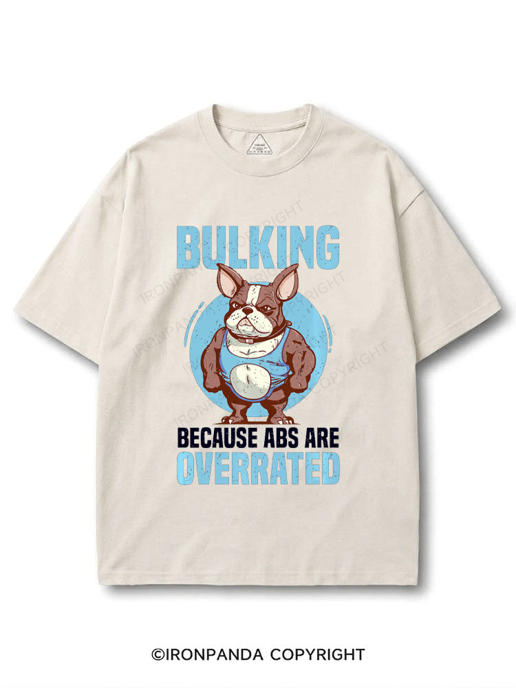 Bulking Because Abs Are Overrated COTTON PUMP COVER