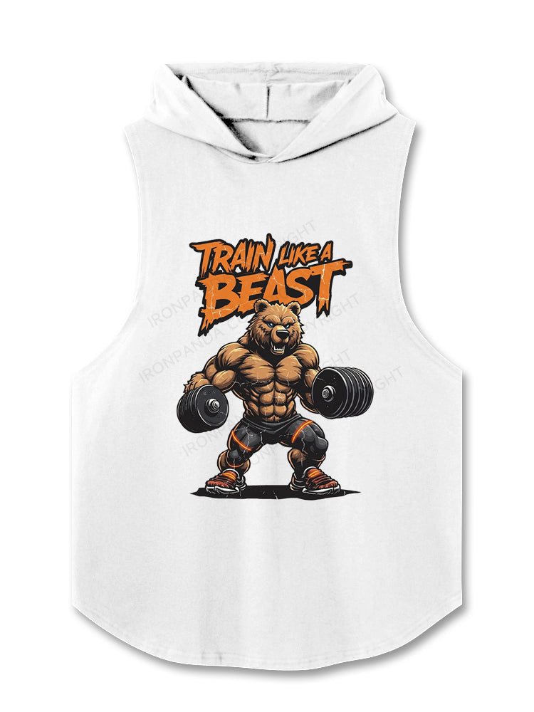 Train Like A Beast Hooded Tank